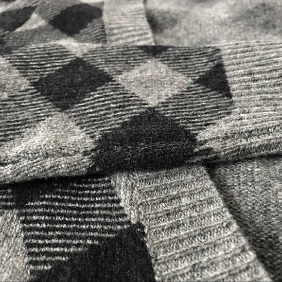 * SOLD * Madewell Wallace 100% Merino Wool Plaid Cardigan - Picture 6 of 13